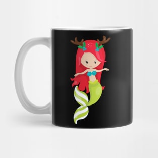 Reindeer Mermaid Mug